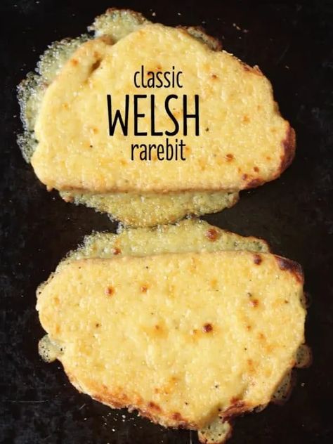 Welsh Rarebit, Scottish Dishes, Crispy Bread, Welsh Recipes, Savoury Pies, British Cooking, Uk Food, Uk Recipes, Scottish Recipes