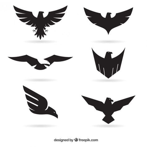 Logotipos Águila Vector Gratis Eagle Logos, Eagle Icon, Phoenix Logo, Eagle Silhouette, Eagle Vector, Graphisches Design, Logo Animal, Eagle Bird, Bird Logos