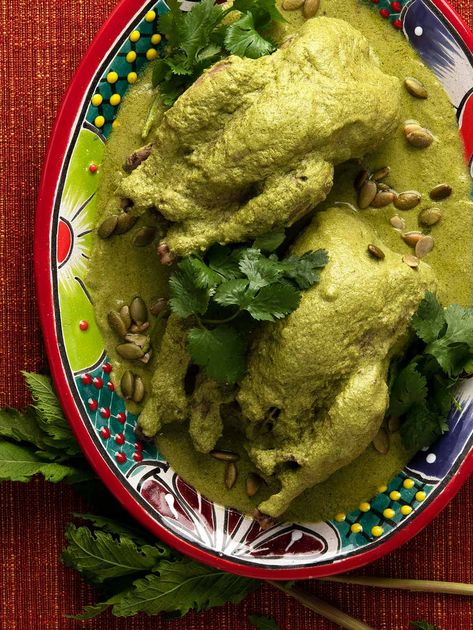 Mexican Pipian Verde Recipe - How to Make Green Pipian Sauce Mexican Sauce, Verde Recipe, Recipe Mexican, Wild Game Recipes, How To Make Greens, Comfort Dishes, Best Comfort Food, Wild Game, Garden Recipes