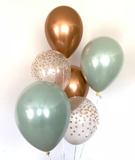 Sage Green Balloons, Cactus Party Decor, Green Balloons, Baby Nursery Diy, Decoration Balloon, Bridal Shower Planning, Cactus Party, Green Baby Shower, Bridal Shower Decor