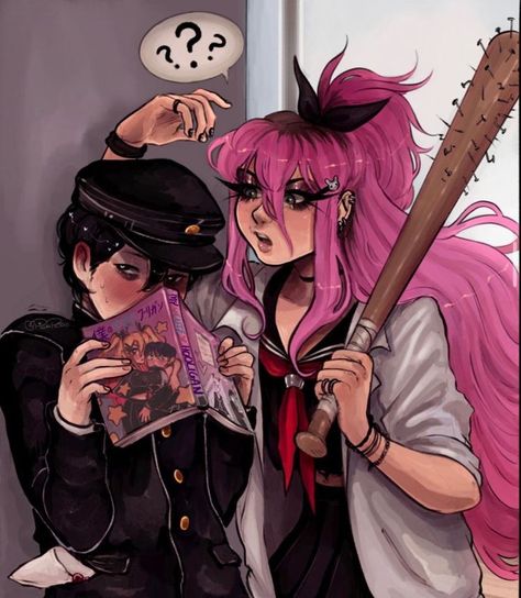 Sunny X Aubrey, Role Reversal, 2160x3840 Wallpaper, Hand Drawing Reference, Goth Art, Beltane, Funny Profile Pictures, Anime Couples Manga, 영감을 주는 캐릭터