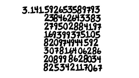 100 digits of pi Famous Equations, Pi Song, 100 Digits Of Pi, Digits Of Pi, Equations, Useful Life Hacks, School Stuff, Christmas List, Programming