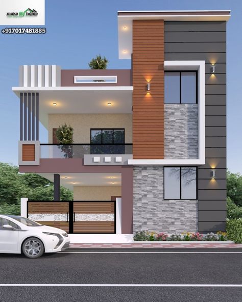 Outer Design Of House, House Elevation For G+1, North Facing House Elevation G+1, Latest Elevation Designs For House, Single Floor Elevation Design Modern, Elevation Designs For House G+1, Front Elevation Designs Modern G+1, G 2 Front Elevation Design Latest, Duplex House Elevation