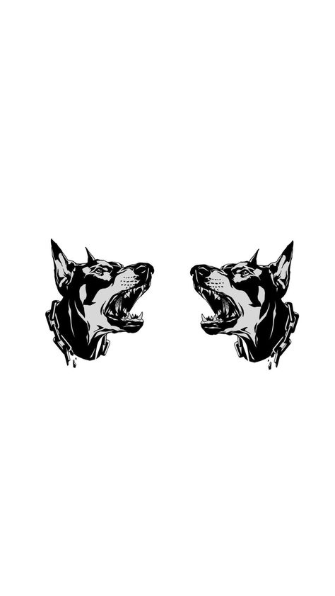 Doberman Stomach Tattoo, Doberman Back Tattoo, Doberman Barking Tattoo, Hellhound Tattoo, Fear Tattoo, Jeans Png, Lower Stomach Tattoos, Doberman Tattoo, Lower Stomach