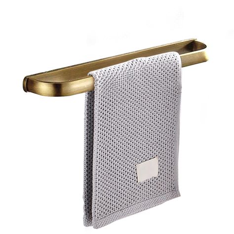 PRICES MAY VARY. 【SQUARE BASE】:The towel bar Designed with clean lines, square base of towel comes with double bolts make it more stable. 【STURDY DURABILITY】: The towel rack is fixed by the screw, which is very firm and not shaken, towel rod can afford heavy objects. 【BRASS MATERIAL】The towel bar is made of premium brass which can avoid corrosion as to extend its service life. 【SAVE SPACE】:11.81 Inch towel rod, you can hang towels or storage clothing etc, towel rack saving space and convenient 【 Rod Hanger, Brass Towel Bar, Hand Towel Bar, Bath Towel Holder, Towel Racks & Holders, Towel Stand, Towel Rod, Towel Holder Bathroom, Hand Towel Holder