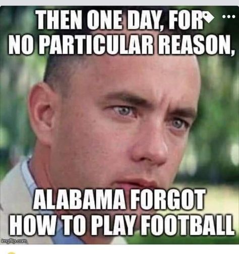 Forrest Gump Memes, College Football Memes, Football Memes, Forrest Gump, It Goes On, College Fun, Twisted Humor, Bones Funny, Memes Quotes