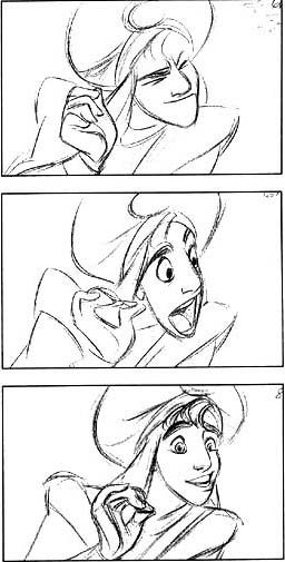 THE ART OF GLEN KEANE.: ALADDIN #conceptart #disney #animation Expression Reference, Inspiration Sketchbook, Glen Keane, Aladdin 1992, Animation Process, Drawing Eyes, Sketches Pencil, Animation Sketches, Art Sketches Pencil