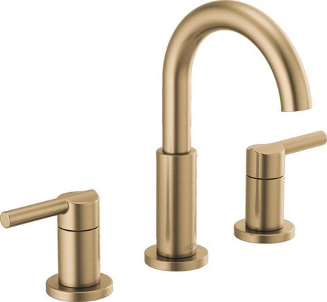 Delta Nicoli Widespread Bathroom Faucet 3 Hole, 2-handle Bathroom Sink Faucet with Drain Assembly - Wayfair Canada Delta Nicoli, Widespread Bathroom Faucet, Bathroom Reno, Bathroom Renos, Bathroom Faucet, Bathroom Sink Faucets, Bathroom Faucets, Joss And Main, Bathroom Sink