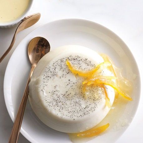 Lemon Panna Cotta, Meyer Lemon Recipes, Lemon Marmalade, Cooking Light Magazine, Marmalade Recipe, Panna Cotta Recipe, Meyer Lemon, Lemon Desserts, Classic Desserts