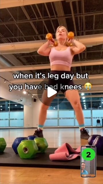 Squat University on Instagram: "Have “bad knees”?🤔 While there’s no “one best exercise” that works for everyone to fix a knee injury - the touchdown single leg squat is a VERY important part of the rehab process for almost everyone! 
.
Shout out emilyyani_/TT for the opening stitched video, @muscleandmotion for the Anatomy graphics & @kynghenri for being my model athlete." Squats For Bad Knees, Squat University, Single Leg Squat, Stretch Exercise, Knee Strengthening, Bad Knees, Food And Fitness, Best Exercise, Health Hair