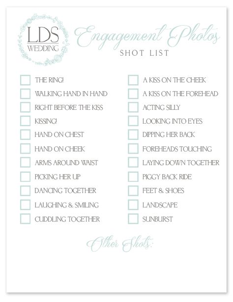 LDS Wedding Checklists | Free & Printable for All Your Planning Needs! Photography Checklist, Wedding Checklists, Planning A Small Wedding, Photo Checklist, Wedding Shot List, Wedding Photography Checklist, Lds Wedding, Shot List, Planning Checklist