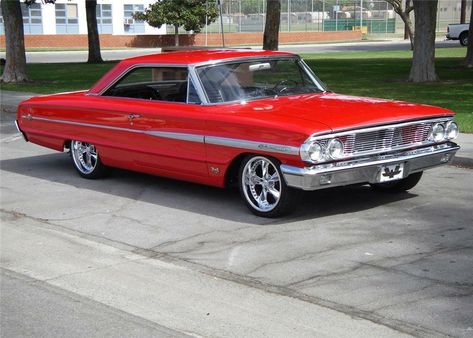 1964 Ford Galaxie 500, Ford Galaxie 500, 1964 Ford, Custom Muscle Cars, Ford Galaxie, American Classic Cars, Ford Classic Cars, Ford Fairlane, Ford Falcon