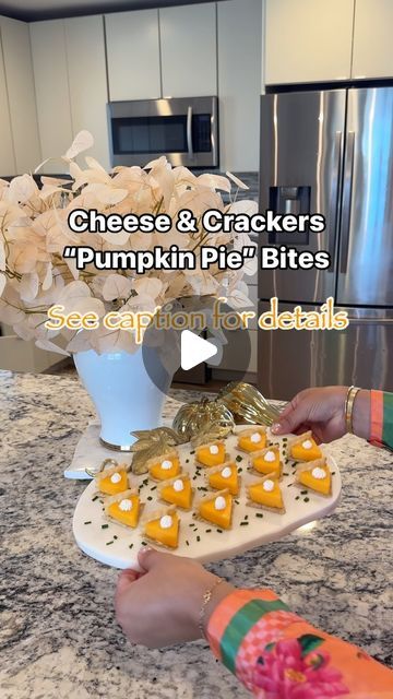 Pumpkin Pie Bites, Fall Appetizer, Flavored Whipped Cream, Fall Appetizers, Cheese And Crackers, Pie Bites, Thanksgiving Blessings, Appetizers Easy Finger Food, Thanksgiving Treats