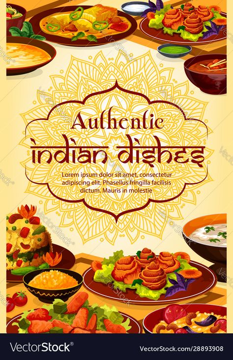 Food Festival Poster, Food Authentic, Traditional Restaurant, Rice Meat, Vegetables Rice, Authentic Indian Food, Food Illustration Design, Veg Restaurant, Food Logo Design Inspiration