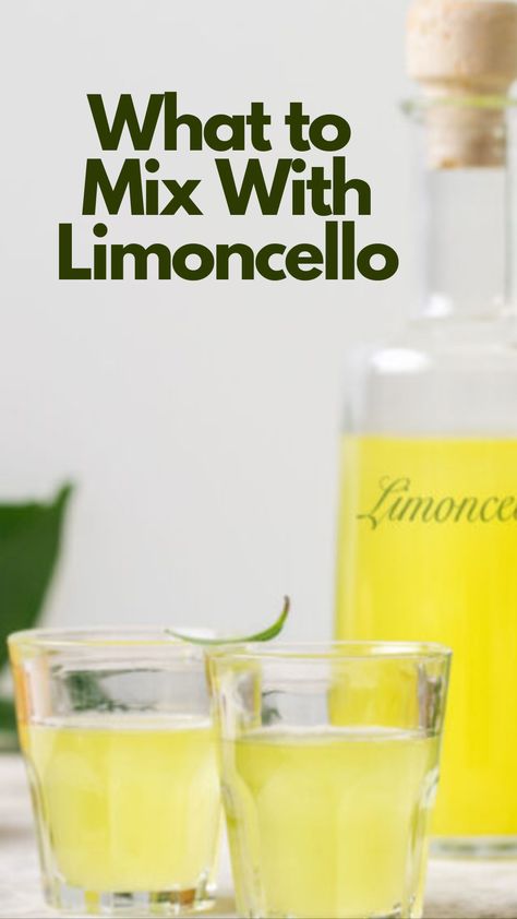 Top 10 Limoncello Mixers Authentic Limoncello Recipe, Italian Limoncello Recipe, August Recipes, Limoncello Drinks, Mocktails Recipes, Italian Limoncello, Limoncello Cocktails, Drink Making, Making Limoncello