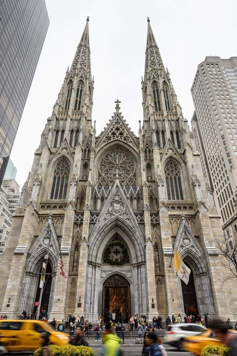 St Patrick Cathedral Nyc, St Patrick’s Cathedral Nyc, St Patricks Cathedral Nyc, Sant Patrick, Church Aesthetic, San Patrick, Healing Journaling, Ny Trip, Cathedral Wedding