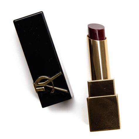 YSL Undeniable Plum (09) Bold High Pigment Lipstick ($39.00 for 0.1 oz.) is a vivid, medium-dark raspberry pink with strong, cool undertones and a glossy, jelly-like finish. Semi-opaque pigmentation in one layer Lightly creamy, lightweight, smooth Applied evenly but didn't adhere to the inner area as well Long-wearing (5 hours), hydrating YSL Revenged Red (04) Bold High Pigment Lipstick ($39.00 for 0.1 oz.) is a rich, medium-dark red with neutral-to-cool undertones and a cream finish. Opaque pig Raspberry Lipstick, Dark Red Lipstick, Lipstick Dark Red, Lipstick Jungle, Ysl Lipstick, High Shine Lip Gloss, Bold Lipstick, Dark Lipstick, Tom Ford Beauty