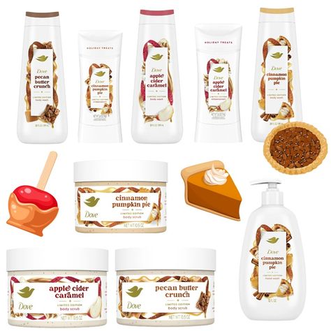 A new selection of Dove Holiday Treats have arrived for the Fall 2024 season! This year there are two new scents which are Pecan Butter Crunch and Apple Cider Caramel. And also, there’s one returning scent which is Cinnamon Pumpkin Pie. The three scents are available in Dove Body Wash, Antiperspirant Sticks, Body Scrub, and […] Cider Caramel, Apple Cider Caramel, Bb Cream Reviews, Pecan Butter, Butter Crunch, Cinnamon Pumpkin, Dove Body Wash, Apple Cider Caramels, Pumpkin Caramel