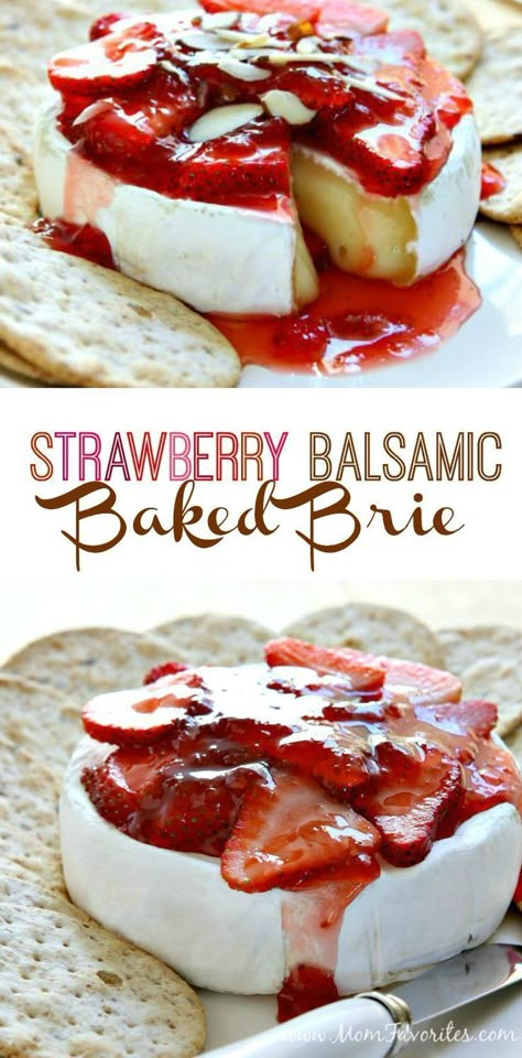 Girl's Night! Celebrate with Middle Sisters Wine and this fabulous Strawberry Baked Brie Recipe.  A perfect wine pairing recipe for summer entertaining. Baked Brie Recipe, Baked Brie Recipes, Recipe For Summer, Brie Recipes, Strawberry Balsamic, Wine Food Pairing, Baked Brie, Summer Entertaining, Snacks Für Party