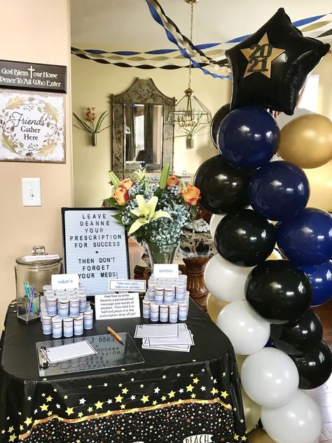 Graduation Party Ideas Pharmacy, Pharmacy Graduation Party, Pharmacy School Graduation Party, Pharmacy School Graduation, Pharmacy Graduation, Pharmacy School, Graduation Party Ideas, Party Store, Friends Gathering