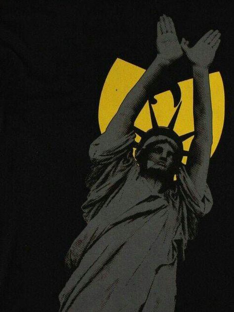 Lady Liberty loves Wu Tang Clan! #bringdaruckas Hip Hop Poster, Rapper Art, Real Hip Hop, Hip Hop And R&b, Wu Tang Clan, Hip Hop Art, Wu Tang, Dope Art, Hip Hop Culture