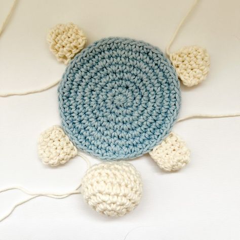 Totally Awesome FREE Turtle Coaster Crochet Pattern - Willow Crochet Free Crochet Pattern For Turtle, Turtle Coaster, Crochet Coaster Patterns, Coaster Crochet Pattern, Coaster Patterns, Crochet Hedgehog, Scrap Yarn Crochet, Coaster Crochet, Quick Crochet Projects