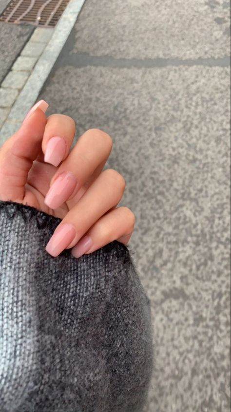 Long Natural Acrylic Nails, Acrylic Natural Nails, Natural Acrylic, Natural Acrylic Nails, Her Nails, Knitting Baby, Nails 2020, Blue Nail, Acrylic Nails Coffin Short