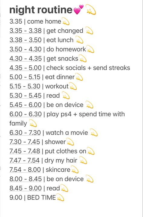 heyy! i just posted my morning routine so why not gm night routine! It is perfect for my time fitting! please save, ily stay safe! :) Sick Morning Routine, Sick Kitten, My Morning Routine, Eat Lunch, Perfect For Me, Do Homework, Girl House, Night Routine, Stay Safe