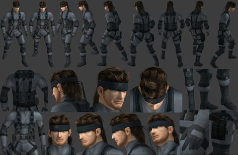 From okitanoniisan on twitter Snake Reference, Good References, Snake Metal Gear, Metal Gear Series, Kojima Productions, Solid Snake, Ref Sheet, Metal Gear Rising, Reference Sheet