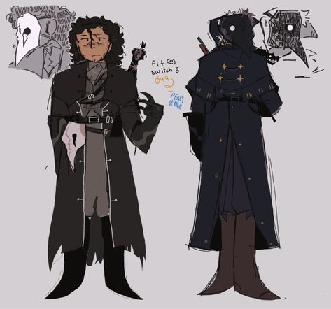 Character Design Plague Doctor, Plague Doctor Oc Art, Plague Doctor Inspired Outfits, Scp Character Design, Medic Oc Art, Evil Doctor Aesthetic, Plauge Doctor Outfits, Doctor Oc Art, Dnd Doctor