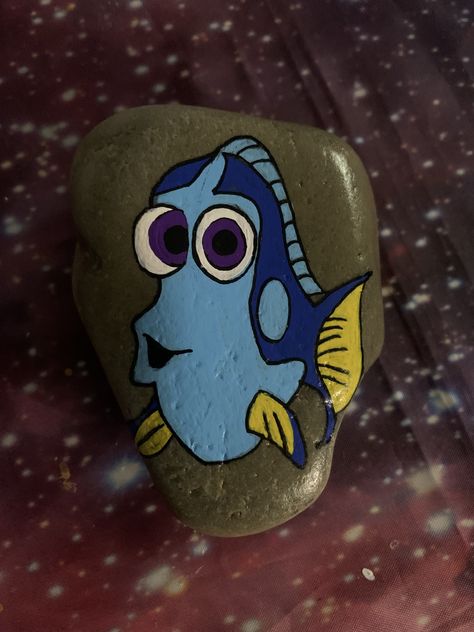 Kindness Rocks Project. Rock painting ideas. #KROCKS #kindnessrocks #kindnessmatters #kindnessrocksproject #kindnesschallenge #kindnessrules #kindness #rockpaintingideas #rockpainting101 Dory Rock Painting, Finding Nemo Painted Rocks, Nemo Painted Rock, Nemo Rock Painting, Forest Schools, Kindness Rocks Project, Dory Finding Nemo, Painting Ideas Inspiration, Kindness Challenge