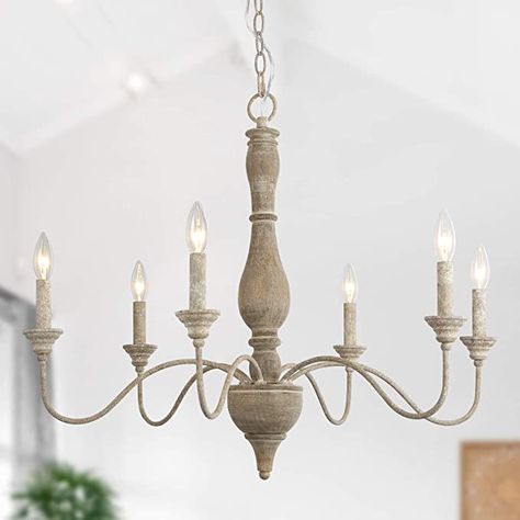 Wood Chandelier Dining Room, Farmhouse Crystal Chandelier, French Country Light Fixtures, Chandelier Handmade, Country Light Fixtures, French Country Lighting, French Country Chandelier, Country Chandelier, Country Lighting