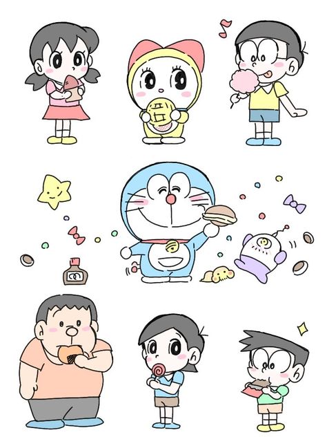 Doremon Doodles, Doraemon Cute Drawing Easy, Doreamon Nobita Drawings, Cute Doremon Drawing, Doremon Doodle Art, Doraemon Cute Drawing, Cute Doraemon Drawing, Doraemon Doodle, Doremon Drawing Cute