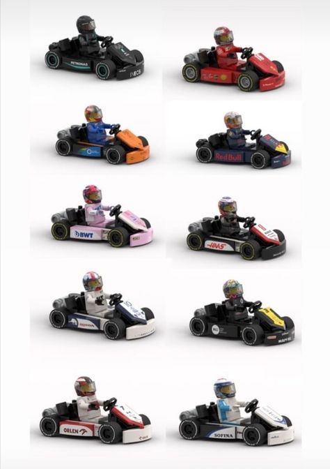 F1 Lego Car, Lego F1 Car, Lego Car Ideas, Lego Car Moc, F1 Lego, Lego F1, Lego Wheels, Lego Racers, Aventador Lamborghini