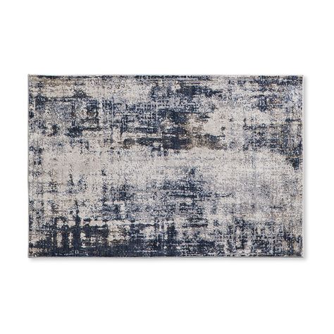 Faux Fur Area Rug, Rug Navy, Blue Couches, Abstract Area Rug, Couch And Loveseat, Better Homes And Garden, Navy Area Rug, Modern Accents, Accent Rug