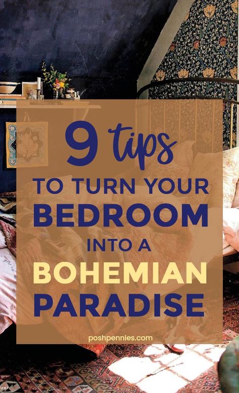 Moroccan Bedroom Decor, Blue Boho Bedroom, Boho Bedroom Decor Hippie, Boho Bee, Posh Pennies, Bohemian Bedroom Decor Ideas, Moroccan Decor Diy, Moroccan Inspired Bedroom, Boho Bedroom Diy