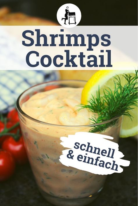 Dieser Shrimps Cocktail wird Eure Gäste begeistern. Ein einfaches Rezept, die Cocktail Sauce könnt ihr auch ganz fix selber machen. Egal ob mit kleinen Krabben oder großen Garnelen: Eine tolle Vorspeise, die auch als Hauptspeise fungieren kann. Bei Festessen an Feiertagen - oder ganz einfachen Sommerpartys. Mit Gelinggarantie!    #vorspeise #rezept #kochen #bbq #party #food #essen #seafood #garnelen #krabben #grillen Bbq Party Food, Cocktail Sauce, Shrimp Cocktail, Snacks Für Party, Bbq Party, Foods With Gluten, Party Desserts, Fabulous Foods, Pina Colada