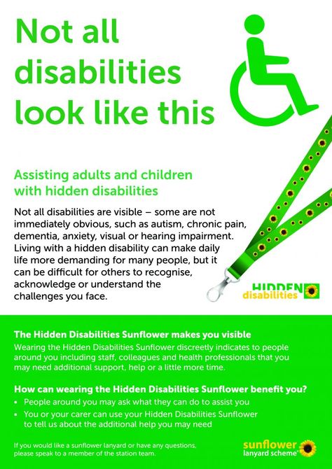 Sunflower Lanyard, Hidden Disabilities, Essential Tremors, Green Sunflower, Birmingham News, Disabled People, Learning Disabilities, Invisible Illness, Mental And Emotional Health