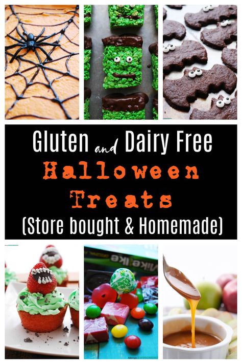 Halloween Desserts Gluten And Dairy Free, Gluten Free Classroom Treats, Allergen Free Halloween Treats, Gf Halloween Treats, Gluten Dairy Free Halloween Treats, Dairy Free Halloween Snacks, Gluten Free Dairy Free Halloween Treats, Halloween Treats Gluten Free, Dairy Free Halloween Dessert