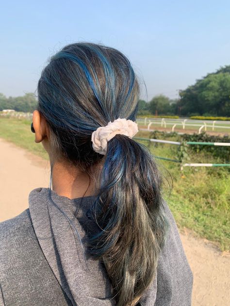 Blue hair colour ideas Blue Hair Colour Ideas, Blue Hair Colour, Blue Hair Streaks, Hair Colour Ideas, Hair Streaks, Colour Ideas, Hair Color Blue, Frizzy Hair, Hair Colour