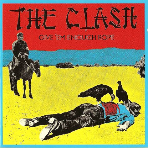 The Clash-Give’Em Enough Rope The Clash Album Covers, Ipswich Town Fc, Vinyl House, Joe Strummer, Vinyl Record Collection, Artist Website, Willie Nelson, Record Collection, Album Cover Art