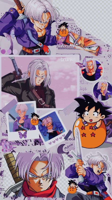 Trunks Wallpaper, Trunks Dbz, Future Trunks, Dragon Ball Image, Scrapbook Book, Dragon Balls, Gamer Room, Cellphone Wallpaper, Dragon Ball Z