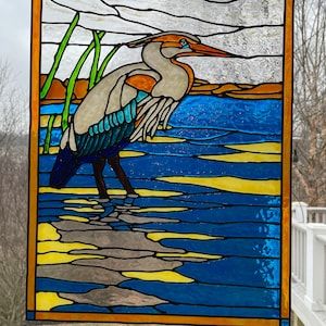 Stained Glass Window Clings, L'art Du Vitrail, Custom Wood Frames, Stained Glass Door, Stained Glass Birds, Panels Wall, Central City, Stained Glass Panel, Stained Glass Designs