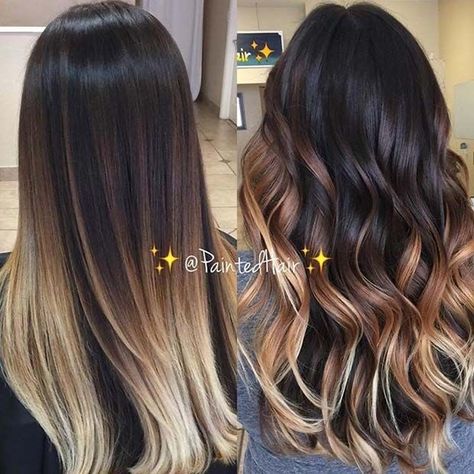 Chocolate Brunette, Brunette Ombre, Brown Ombre Hair, Brown Hair Balayage, Brown Blonde Hair, Ombre Hair Color, Ombre Color, Blonde Ombre, Hair Painting