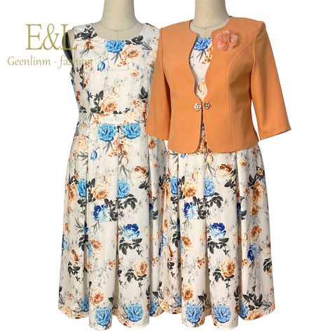 different designs oem ladies office dresses and suits for old lady https://m.alibaba.com/product/1600331614231/different-designs-oem-ladies-office-dresses.html?__sceneInfo={"cacheTime":"1800000","type":"appDetailShare"} Old Lady Dress, Simple Dress Styles, Lady Suit, English Dress, Ladies Office, Dress Well, Suit Dress, Simple Dress, African Print Fashion Dresses