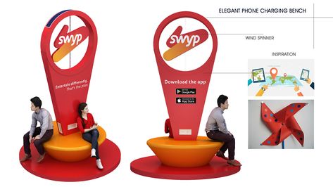 Summer Activation, Beach Music, Air Asia, Kiosk Design, Photo Stands, Poster Design Inspiration, Exhibition Stand, Stand Design, Phone Charging