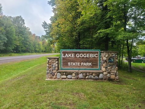 Lake Gogebic Upper Peninsula, Camping Lake, Michigan Camping, Night Camping, Michigan Road Trip, Tree Canopy, Lake Beach, The Great Lakes, Michigan Travel