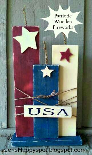 Wood Fireworks Craft, Fireworks Decor, Fireworks Crafts, Patriotic Crafts Diy, June Crafts, July Decoration, Girls Night Crafts, Fireworks Craft, Spring Wood Crafts