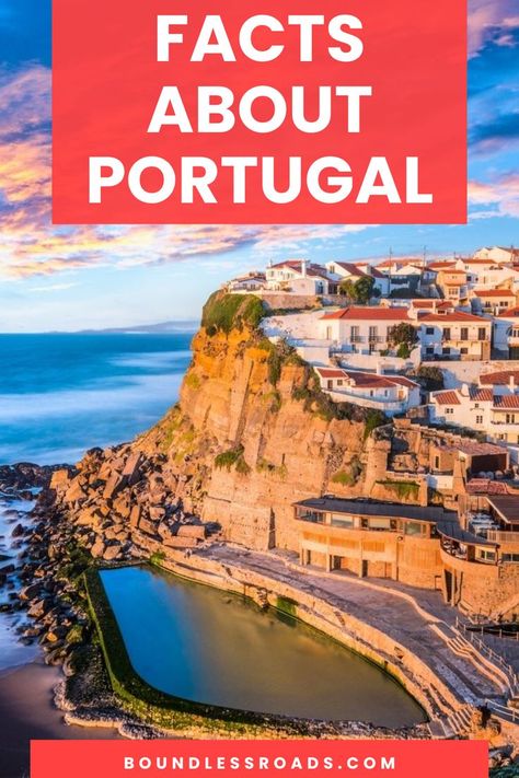 Get to know Portugal with these 27 fun and surprising facts! From fascinating history to unique culture, learn what makes Portugal a must-visit destination. Portugal Destinations, Southern Portugal, Unique Culture, Portugal Vacation, Places In Portugal, Visit Portugal, Surprising Facts, Portugal Travel, Best Vacations