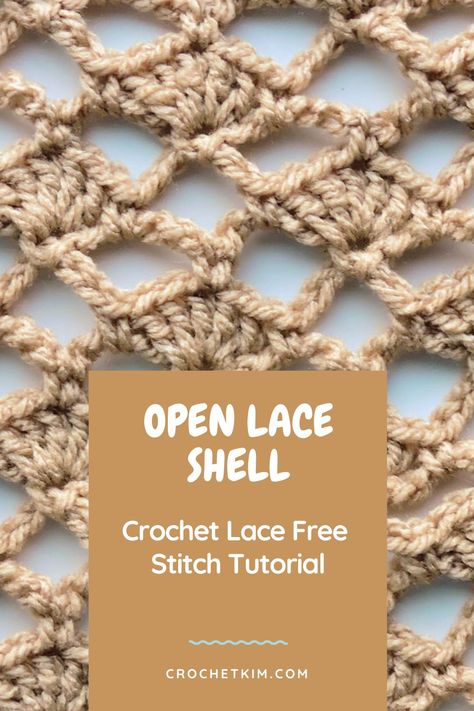 #free #crochetstitch #tutorials #crochetkim #openlaceshell Openwork Crochet Stitches, Different Crochet Stitches, Crochet Throw Pattern, Tunisian Crochet Stitches, Crochet Fabric, Handmade Lace, Crochet Throw, Tunisian Crochet, Crochet Stitches Tutorial